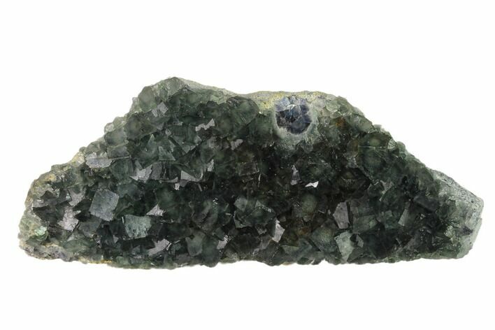 Green Cubic Fluorite Crystal Cluster - China #138718